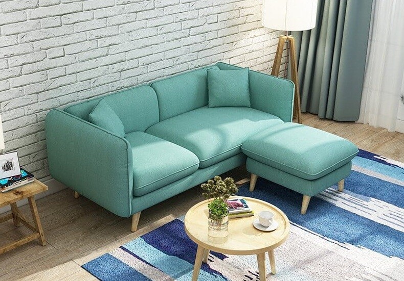 Thiết kế phòng khách nhỏ với sofa đơn