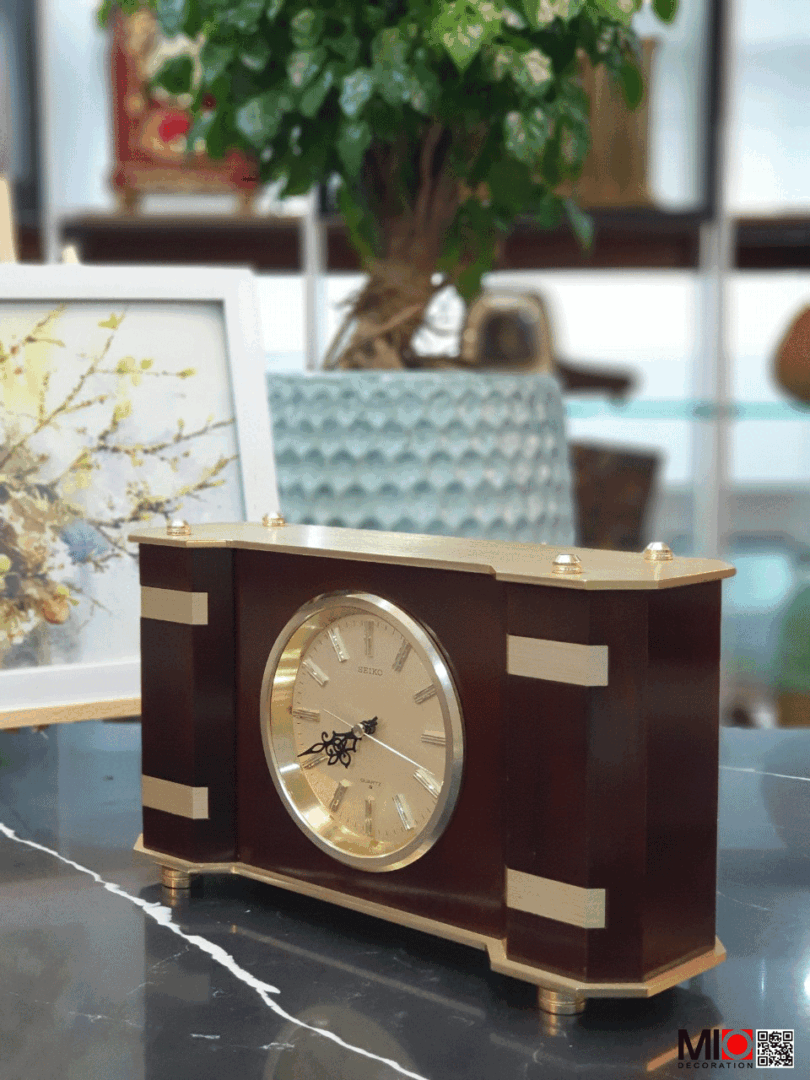 Đồng hồ Seiko đồ gỗ