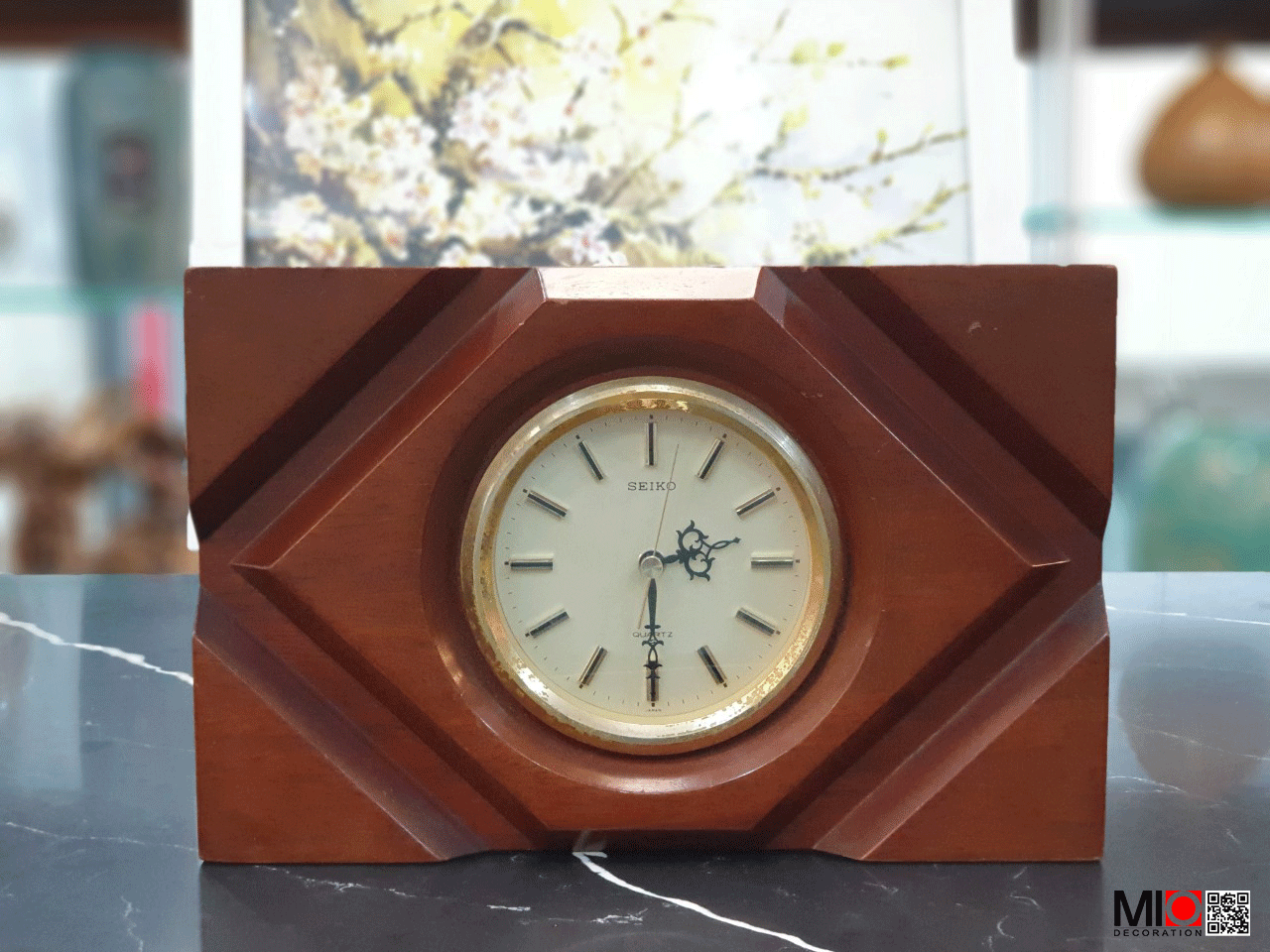Đồng hồ Seiko gỗ PVN45
